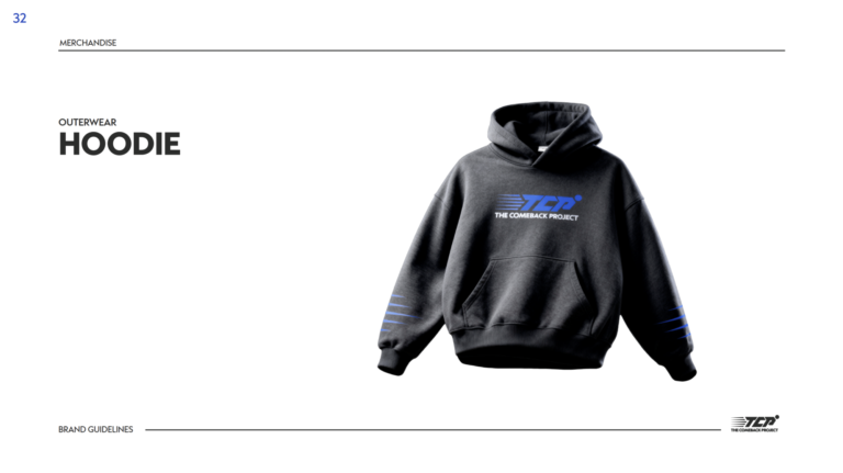 The Comeback Project — Brand Identity, Style Guide, and Website for a Student-Athlete Recovery Initiative